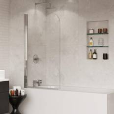 Shower Wall Coram Curved Edge Shower