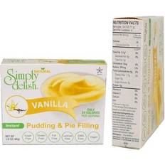Vanilla Spices, Flavoring & Sauces Simply delish Sugar Free Instant Pudding Mix Vanilla