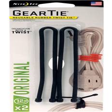 Nite Ize Gear Tie 2 Pack Rubber Twist