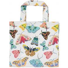 Yellow Fabric Tote Bags Ulster Weavers Butterfly House PVC Bag White/Blue/Yellow