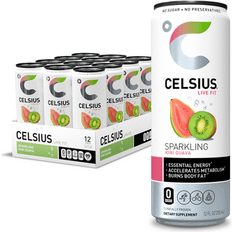 Celsius Energy Drink Sparkling Kiwi Guava 12