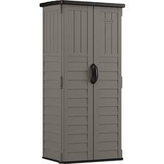 Suncast BMS1250SB Vertical Storage Shed, Stoney (Building Area )