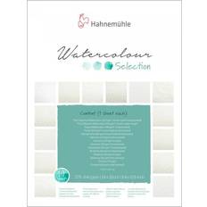 Hahnemuhle Watercolour Selection – 14 forskellige akvarelark på 24×32 cm