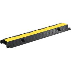 vidaXL Cable Protector Ramp Rubber 1 Channel 100 cm n/a