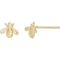 Zoe Lev Bee Stud Earrings - Gold