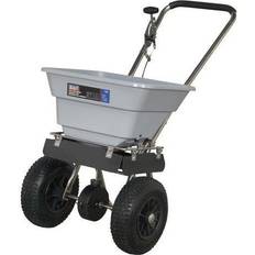 Sealey Stainless Steel Broadcast Salt Spreader 37kg Walk Behind