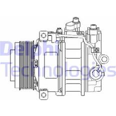 Mercedes Kompressor klimatanläggning CS20378