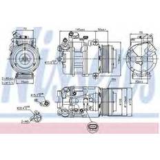 BMW Nissens Compressor, air conditioning