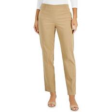 JM Collection Studded Pull-On Tummy Control Pants