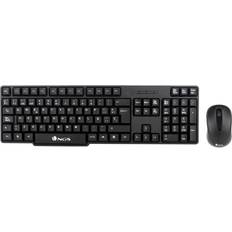 NGS KEYBOARD + MOUSE WIRELESS EUPHORIAKIT USB BLACK