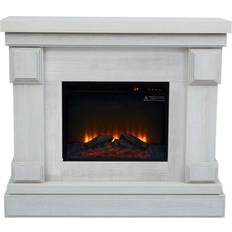 Teamson Home Hestia 48″ Electric Free Standing Fireplace with Touch