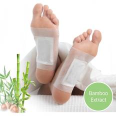 Best Foot Bath Treatments InnovaGoods DETOX Avgiftande fotplåster i bambu 10 st