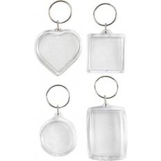 Creativ Company Keychain Shapes 4pcs