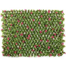 Green Screenings 100cm 200cm Artificial Fence Trellis Screening Privacy Garden