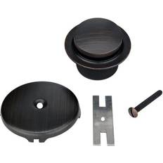 Premier Copper Products D-301ORB Tub Drain and Overflow for Tubs Oil Rubbed Bronze