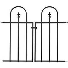 Panacea Gate For Triple Arch Finial Fence Black