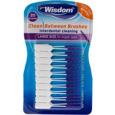 Interdental Brushes Wisdom Clean Between Interdental Large Purple Brushes 20