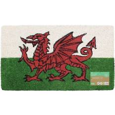 JVL Welsh Dragon Wales Coir Door Mat