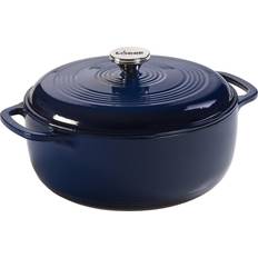 Lodge Enameled Cast Iron with lid