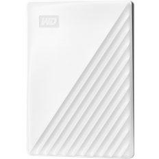 WD 1TB My Passport, White WDBYVG0010BWT-WESN White