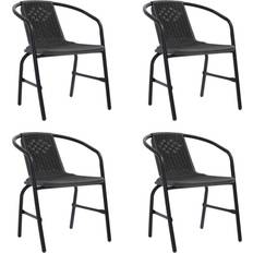 vidaXL 3107703 4-pack Garden Dining Chair