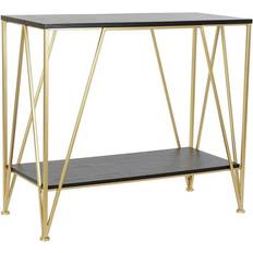 Dkd Home Decor Metal Wood Console Table 36x71.5cm