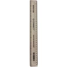 Q-CONNECT Ruler Shatterproof 300mm on cm/mm on the other KF01109