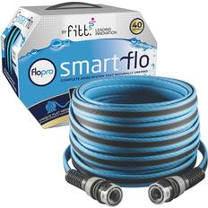 Flopro Fitt Force Complete GardenHose Set Kink-Resistant Commercial Grade 40m