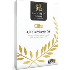 Healthspan Elite Vitamin D3 4,000iu, 120 Capsules