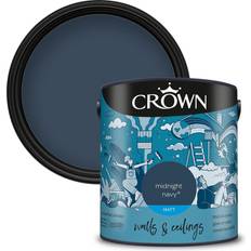 Crown Matt Emulsion Paint Wall Paint, Ceiling Paint 2.5L