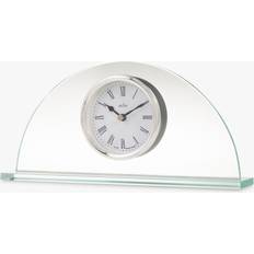 White Table Clocks Acctim Milton Roman Numeral Quartz Table Clock