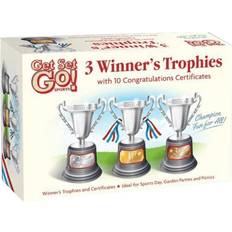 Aquarius Trophies and Certificate Set Silver