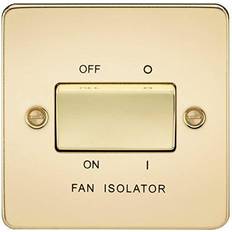 Knightsbridge Flat Plate 10AX 3 Pole Fan Isolator