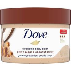 Unilever Exfoliating Body Polish Scrub For Silky Smooth Skin Brown Sugar Coconut Butter Body Scrub