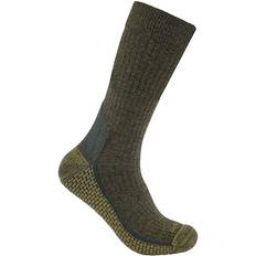 Carhartt Men's Force Grid Midweight Crew Socks, Olive SKU 864362