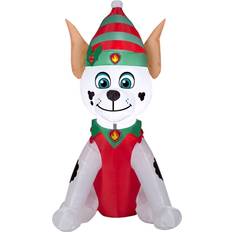 National Tree Company 3.5' Inflatable Elf Paw Patrol Marshall Dalmatian Red 42