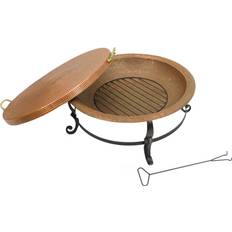 National Tree Company 32" Copper Fire Pit with Stand & Cover