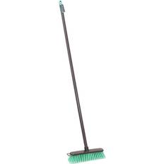 JVL Lightweight Indoor Angled Soft Bristle Sweeping Brush Broom
