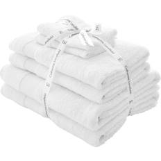 Catherine Lansfield Anti Bacterial 6 Bath Towel White