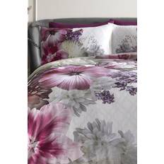 Laurence Llewelyn-Bowen Mayfair Lady Duvet Cover White, Multicolour, Pink, Purple