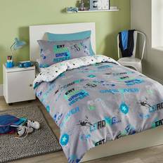 Bedlam - Kids Game Glow In The Dark Print Reversible Duvet Cover