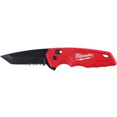 Milwaukee Hunting Knives Milwaukee Fastback 8-1/4 in. Spring Assisted Pocket Knife Red Hunting Knife