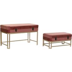 Dkd Home Decor - Bench 2pcs