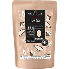 Valrhona Ivoire 35% White Chocolate Chips 250g