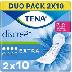 TENA Lady InstaDry Zone Discreet Extra Pads 2x10