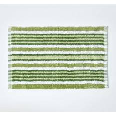 Green Bath Mats Homescapes Green Handloomed Green