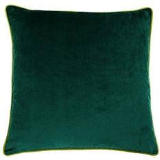 Polyester Cushion Covers Paoletti Meridian 55X55 Poly Cushion Eme/Mos Cushion Cover Green