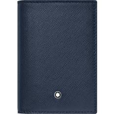 Montblanc Sartorial Blue Leather Business Card Holder