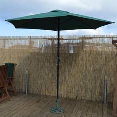 Hamble Distribution 2.7m Wind Up Garden Parasol with