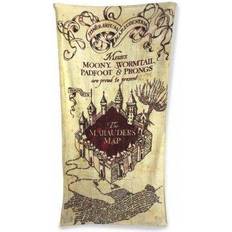 Groovy Harry Potter Handtuch Marauder's Map Bath Towel Red, Beige